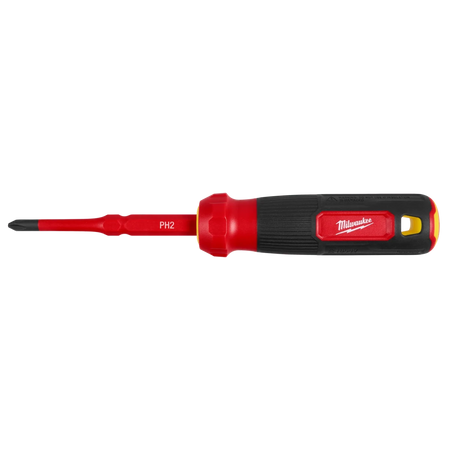 2-in-1 1000V Insulated Flip Shank Multi-Bit Screwdriver - AAA Industrial Supply