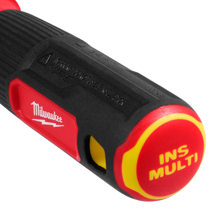 2-in-1 1000V Insulated Flip Shank Multi-Bit Screwdriver - AAA Industrial Supply
