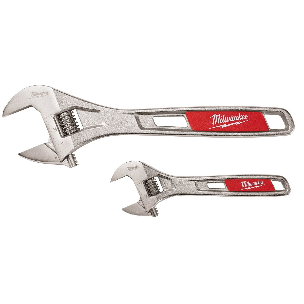 2 Pc. 6" & 10" Adjustable Wrench Set - AAA Industrial Supply