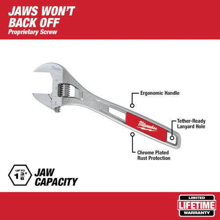 2 Pc. 6" & 10" Adjustable Wrench Set - AAA Industrial Supply