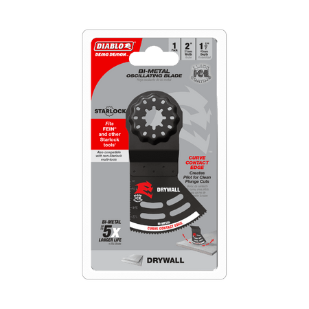 2" Starlock Bi - Metal Oscillating Blade for Drywall - AAA Industrial Supply