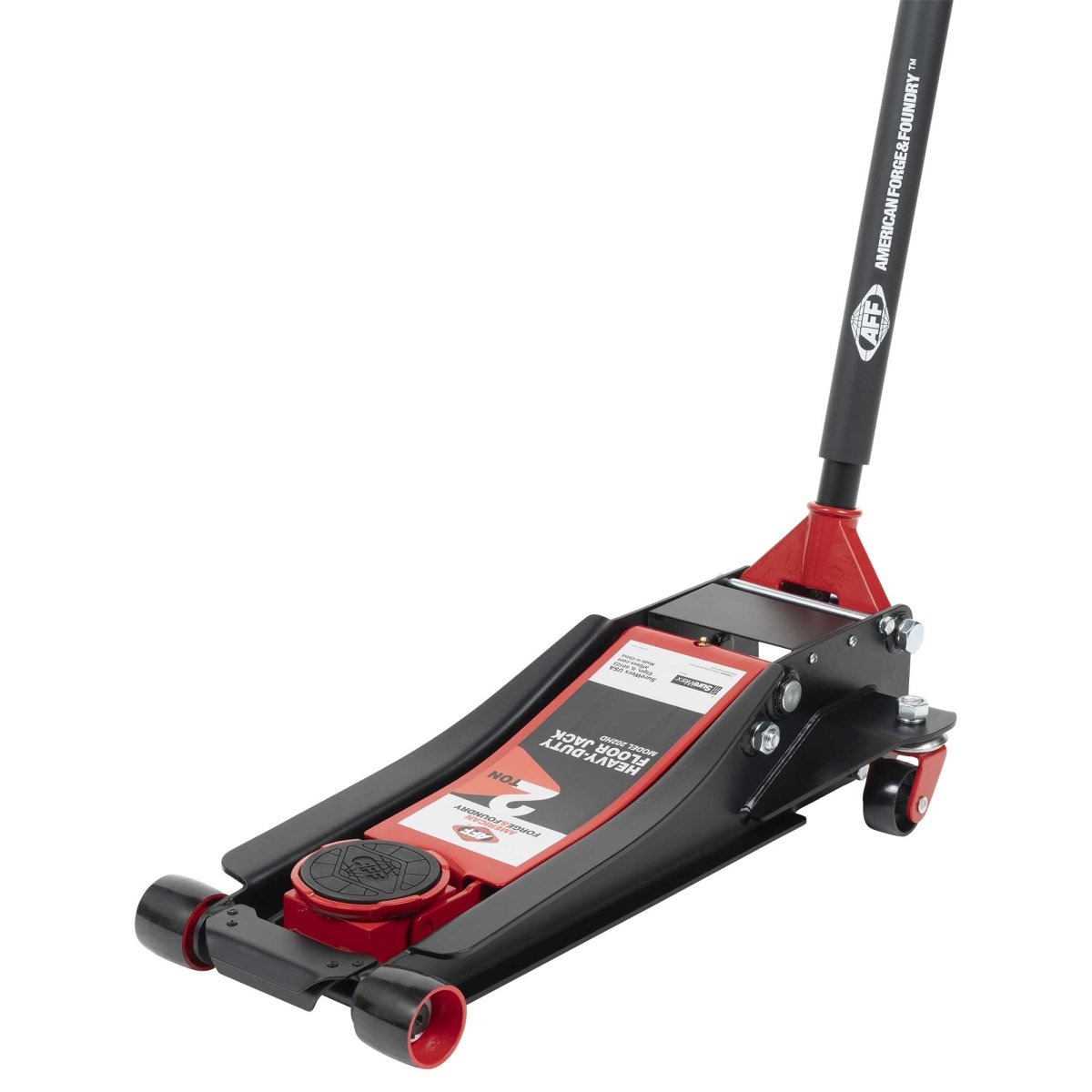 2-Ton Lighting Lift™ Heavy Duty Floor Jack – 2-pc Handle - AAA Industrial Supply