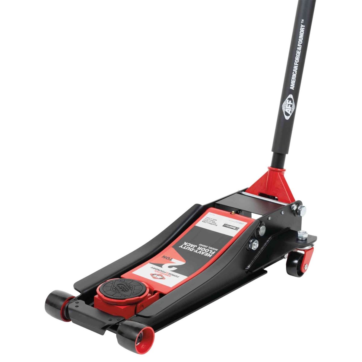 2-Ton Lighting Lift™ Heavy Duty Floor Jack – 2-pc Handle - AAA Industrial Supply