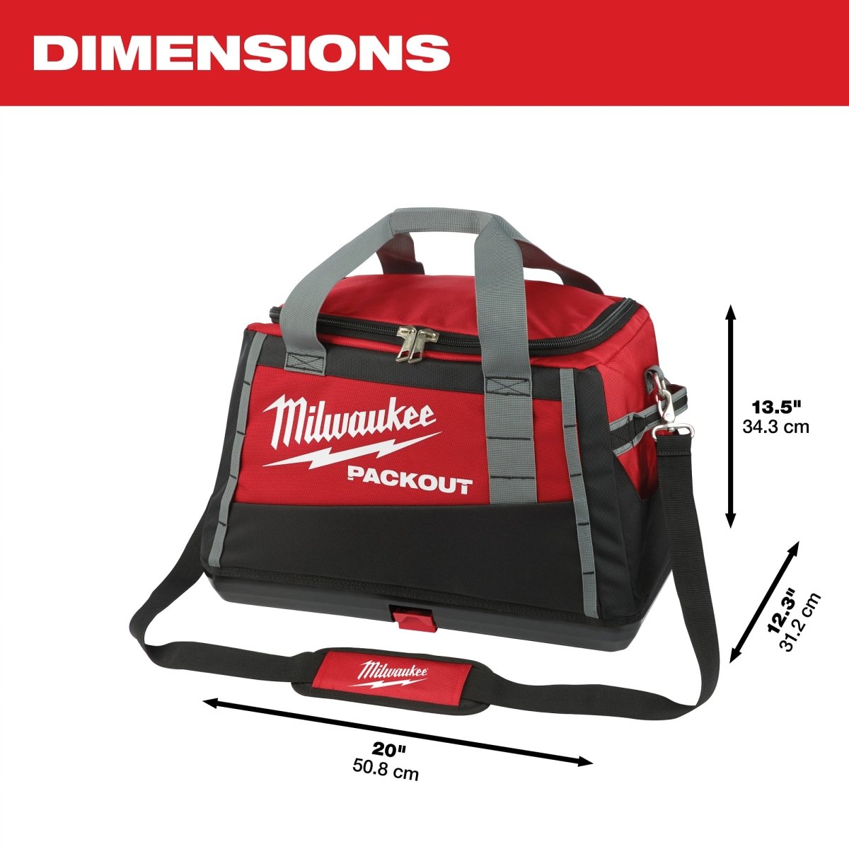 20" PACKOUT™ Tool Bag - AAA Industrial Supply