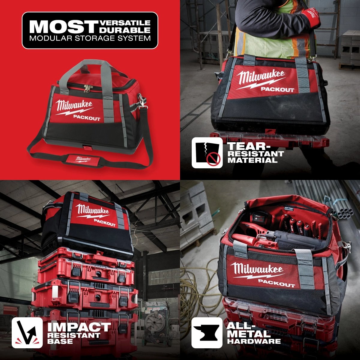20" PACKOUT™ Tool Bag - AAA Industrial Supply