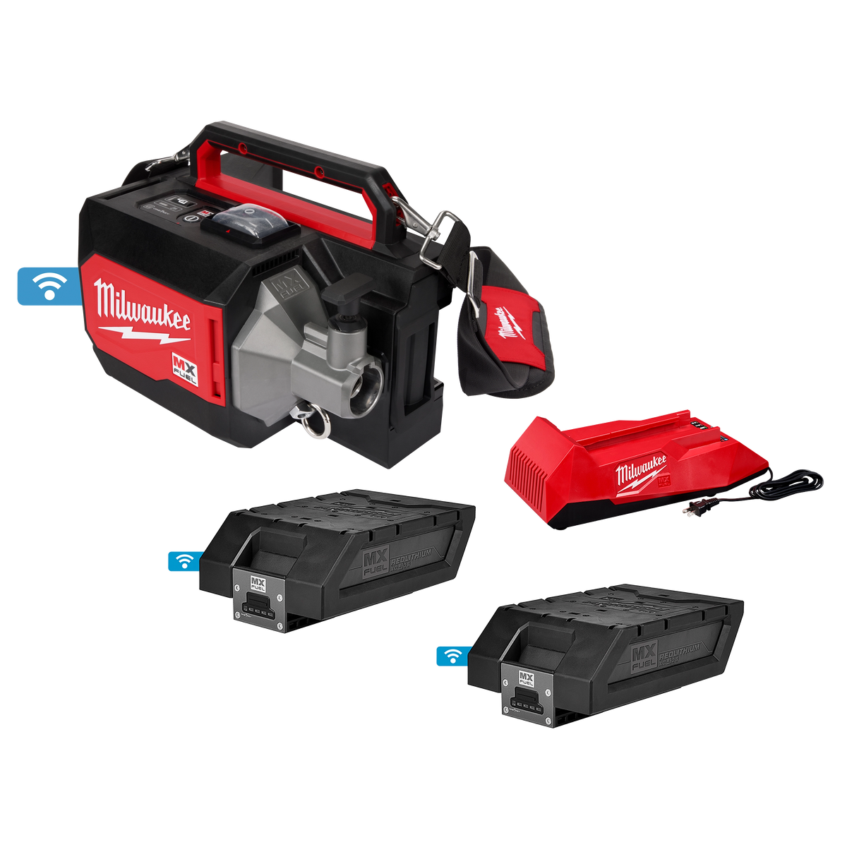 Milwaukee MX FUEL™ Concrete Vibrator Kit