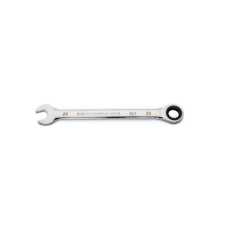 20mm 90 - Tooth 12 Point Ratcheting Combination Wrench - AAA Industrial Supply