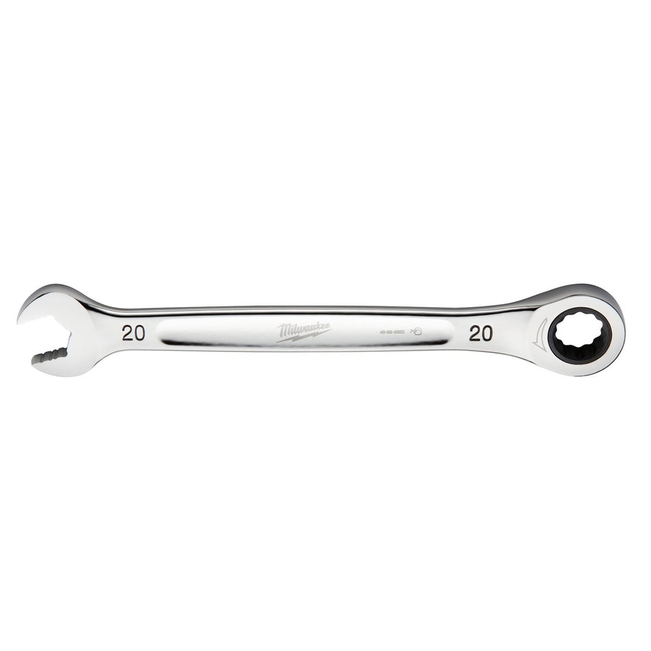 20mm Metric Ratcheting Combination Wrench - AAA Industrial Supply