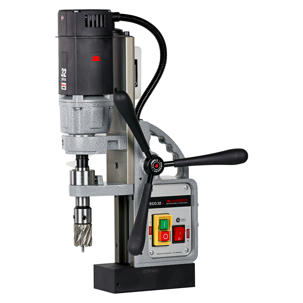 Magnetic drilling machine, 1 1/4", 110 V, US.