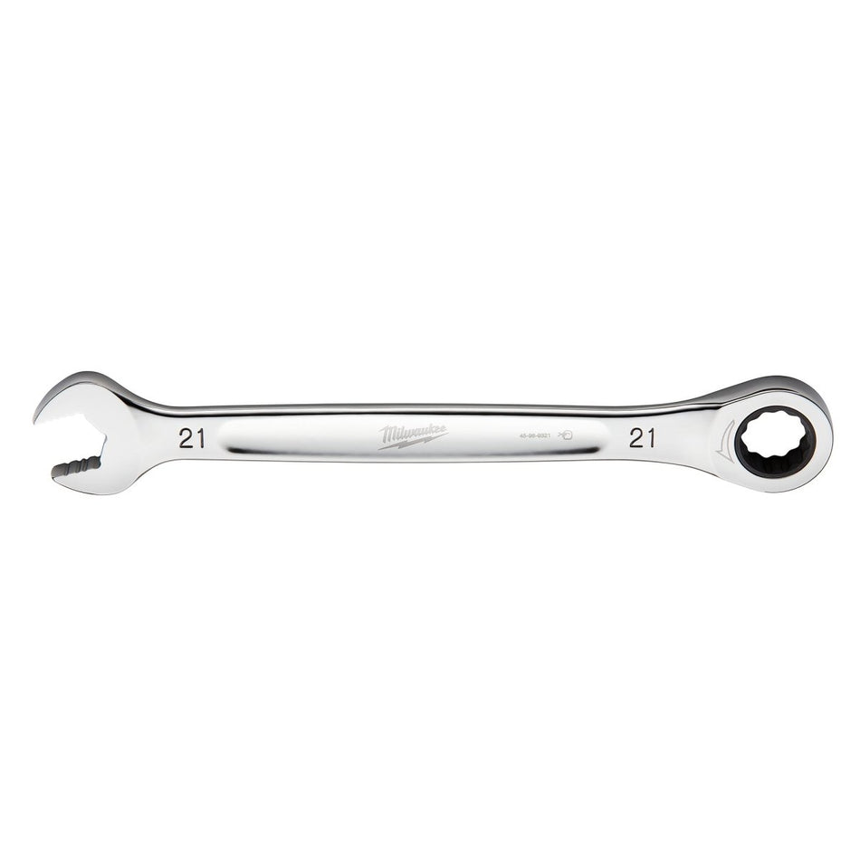 21mm Metric Ratcheting Combination Wrench - AAA Industrial Supply