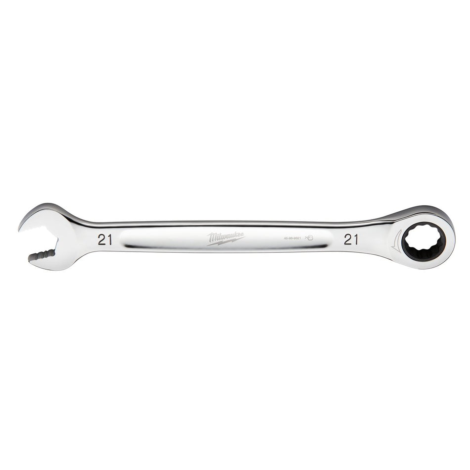 21mm Metric Ratcheting Combination Wrench - AAA Industrial Supply