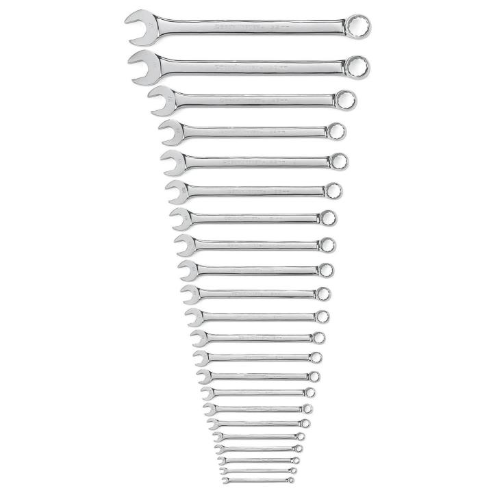 22 Piece 12 Point Long Pattern Combination Metric Wrench Set - AAA Industrial Supply