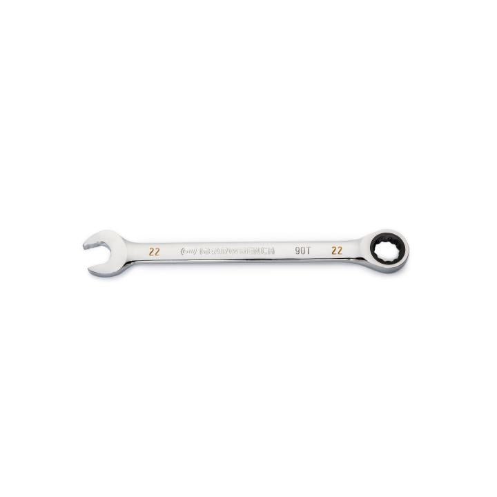 22m 90 - Tooth 12 Point Ratcheting Combination Wrench - AAA Industrial Supply