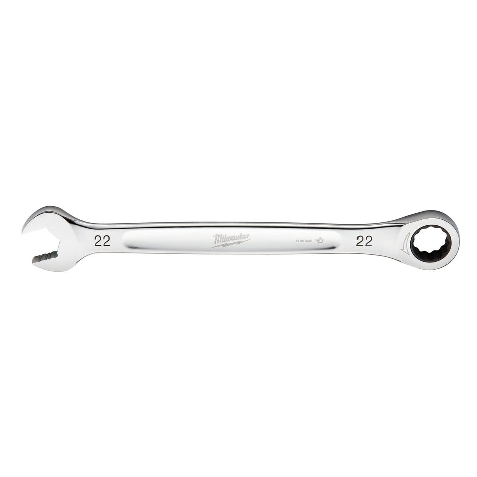 22mm Metric Ratcheting Combination Wrench - AAA Industrial Supply