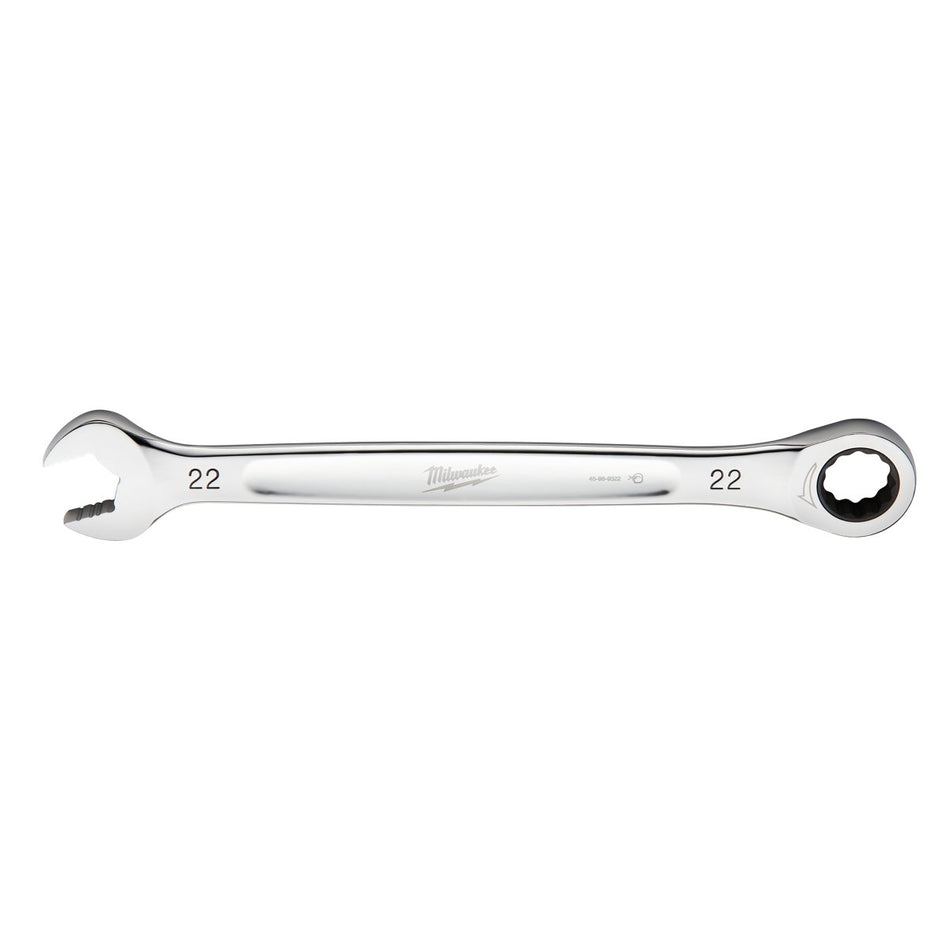 22mm Metric Ratcheting Combination Wrench - AAA Industrial Supply