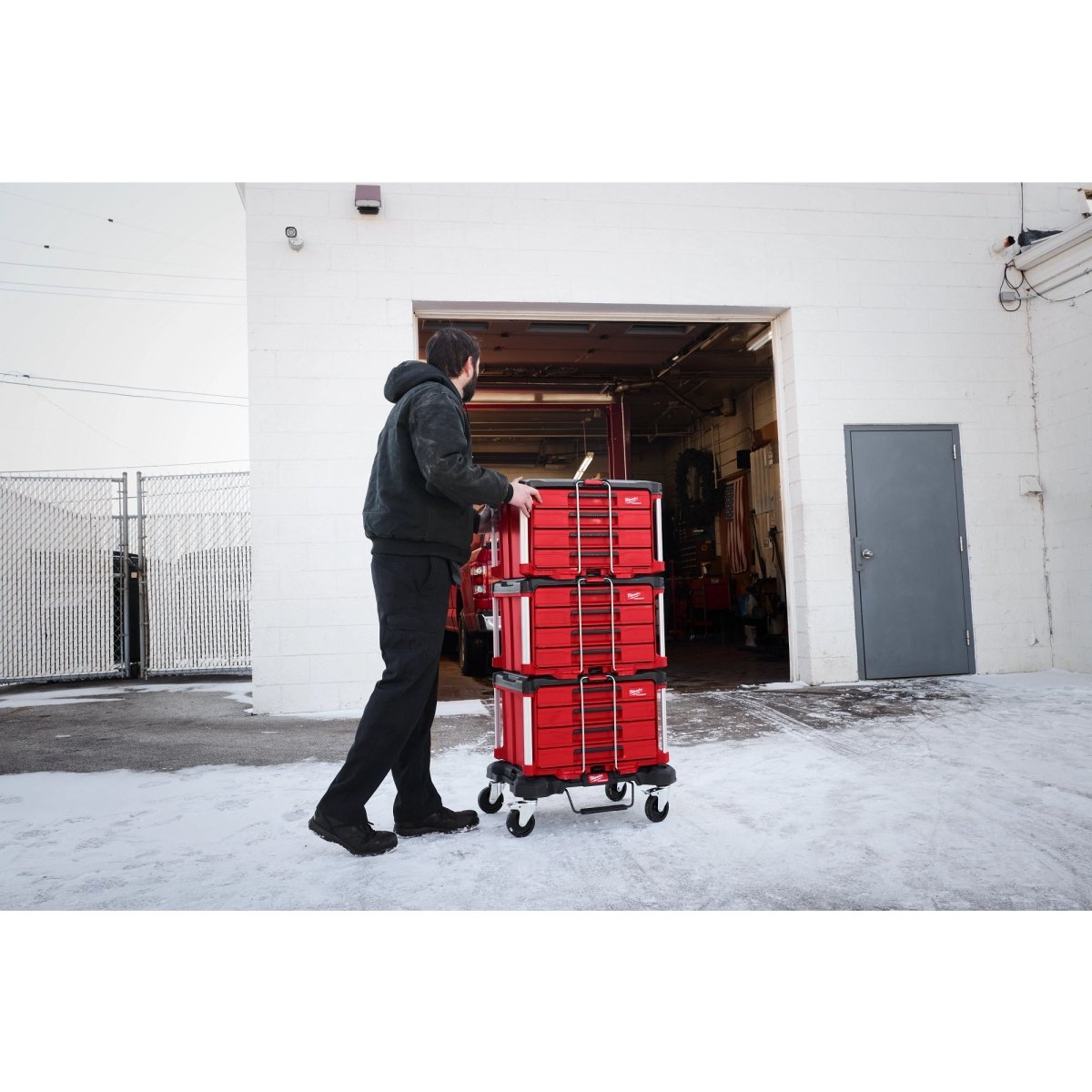 242pc. 1/4”, 3/8”, & 1/2” Drive Metric & SAE Ratchet & Socket Set with PACKOUT™ 4 - Drawer Tool Box - AAA Industrial Supply