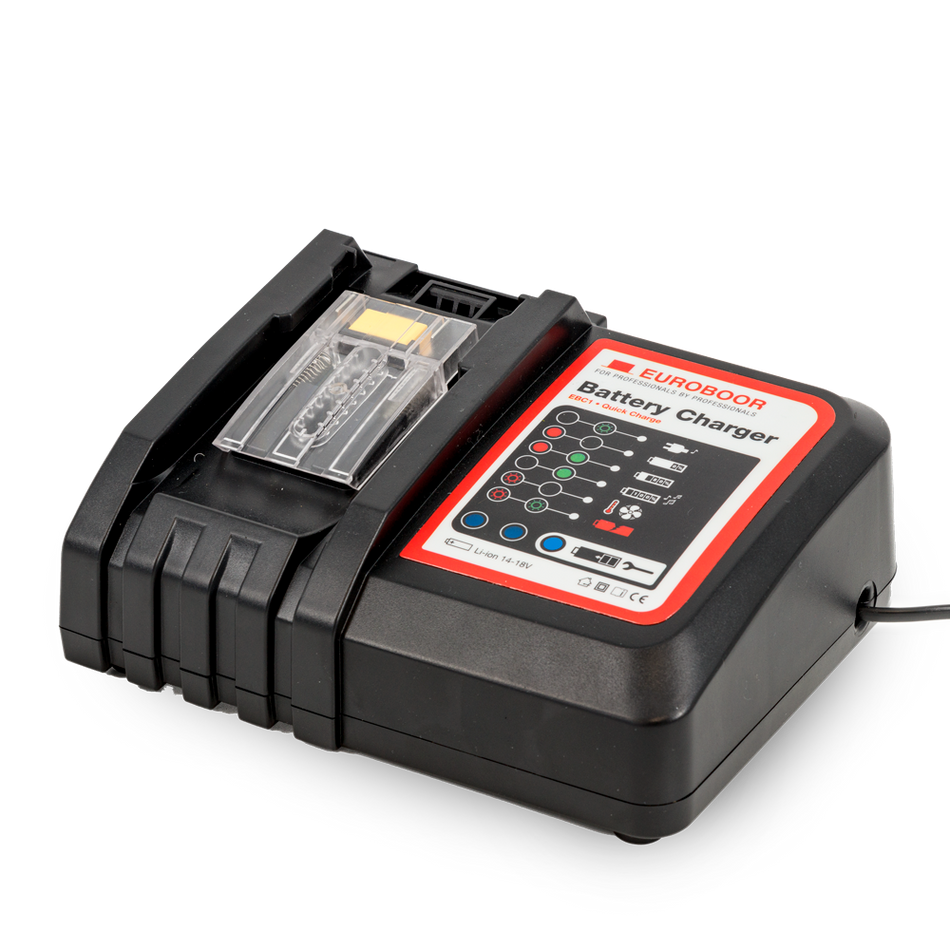 Charger for EB.18V-5Ah and EB.18V-9Ah 110 / 220 Volt.