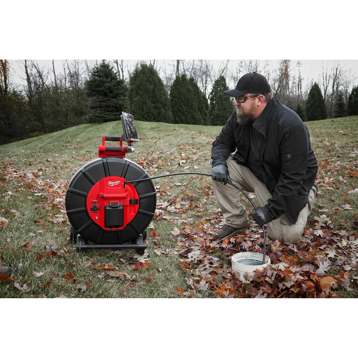 Milwaukee M18™ 325’ Stiff Modular Pipeline Inspection System