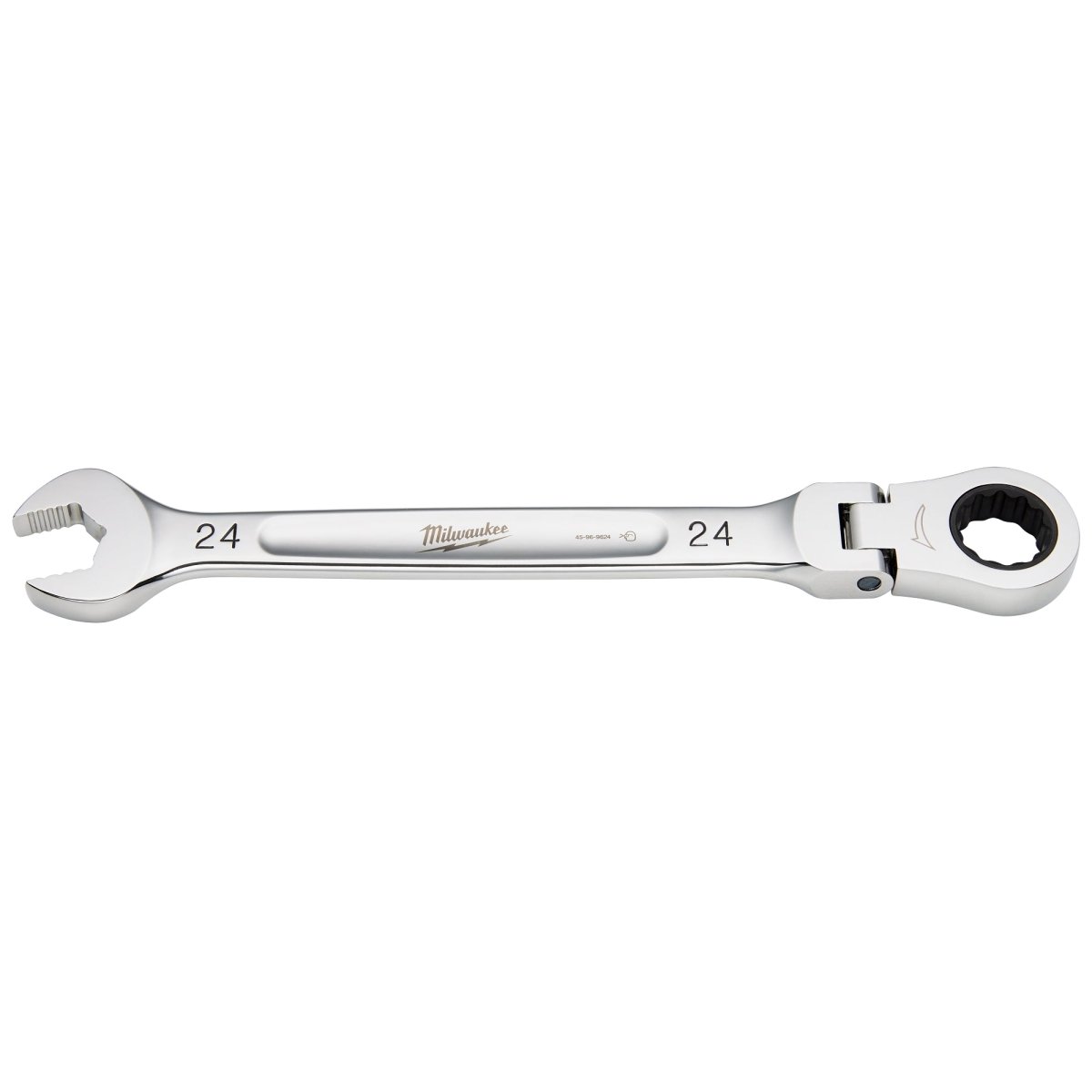 24MM Flex Head Ratcheting Combination Wrench - AAA Industrial Supply