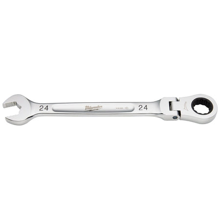 24MM Flex Head Ratcheting Combination Wrench - AAA Industrial Supply