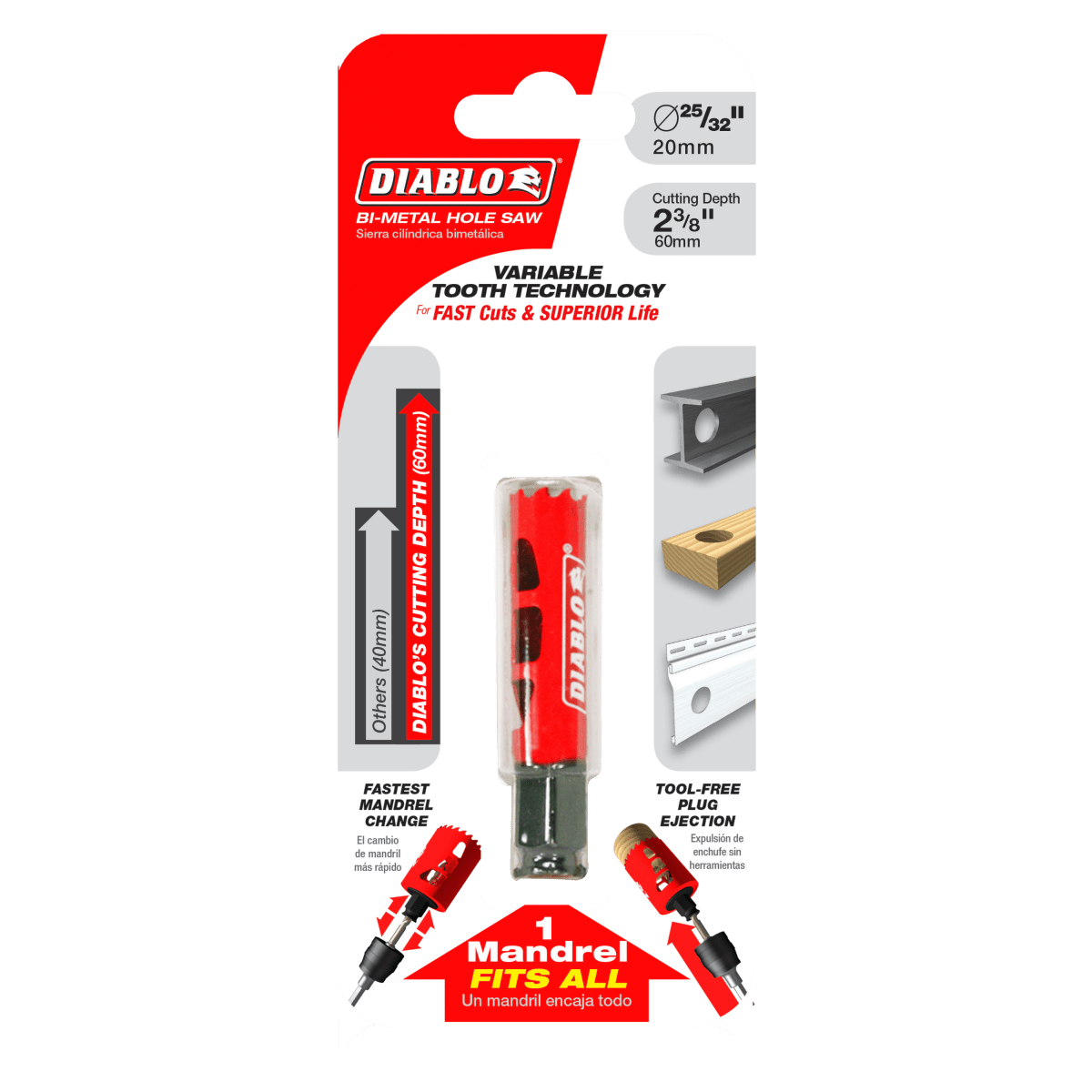 25/32" Bi - Metal Hole Saw - AAA Industrial Supply