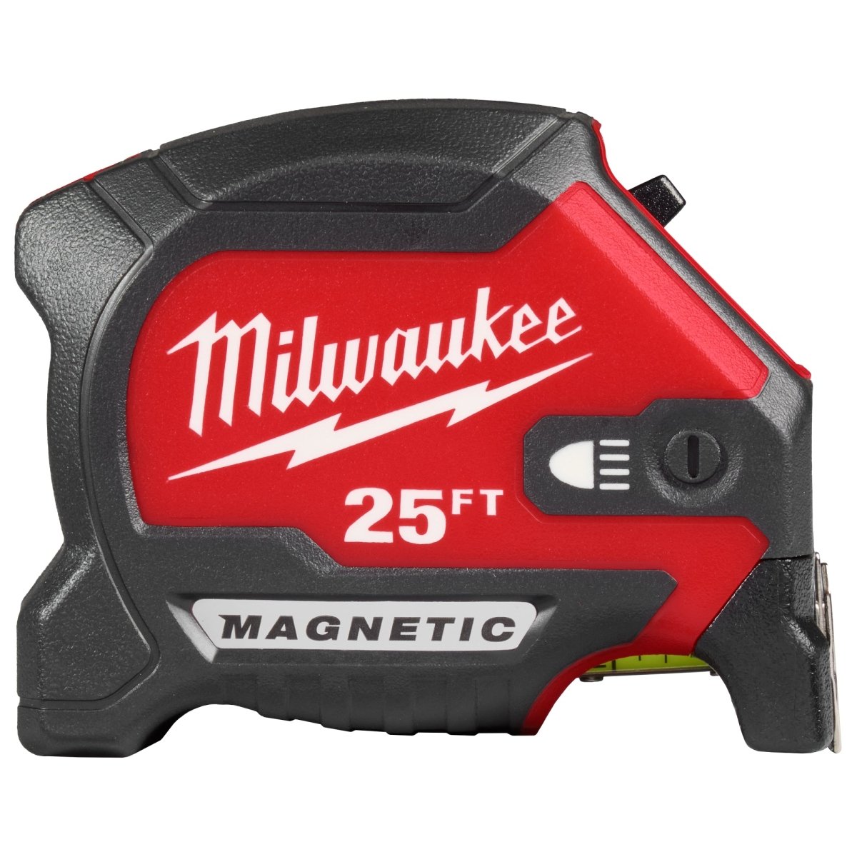 25ft Magnetic Tape Measure w/ Rechargeable 100L Light - AAA Industrial Supply