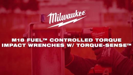 Milwaukee M18 FUEL™ 1/2" Controlled Mid-Torque Impact Wrench w/ TORQUE-SENSE™, Pin Detent