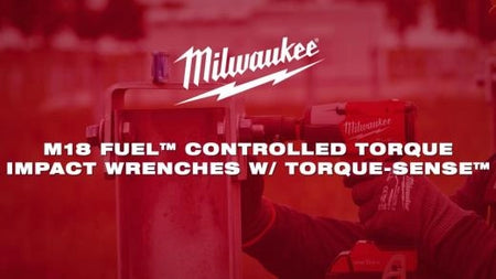 Milwaukee M18 FUEL™ 1/2" Controlled Mid-Torque Impact Wrench w/ TORQUE-SENSE™, Pin Detent