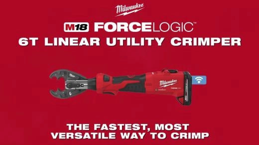 Milwaukee M18™ FORCE LOGIC™ 6T Linear Utility Crimper