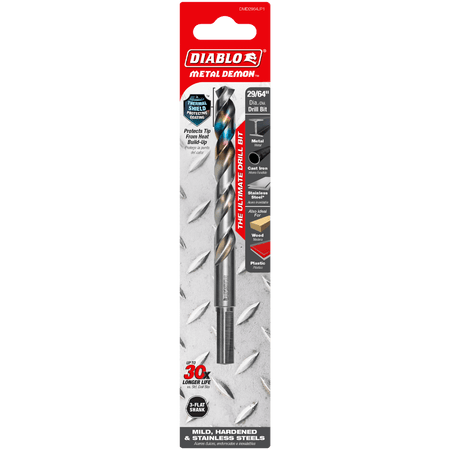 29/64" Metal Demon™ Drill Bit for Mild, Hardened and Stainless Steels - AAA Industrial Supply
