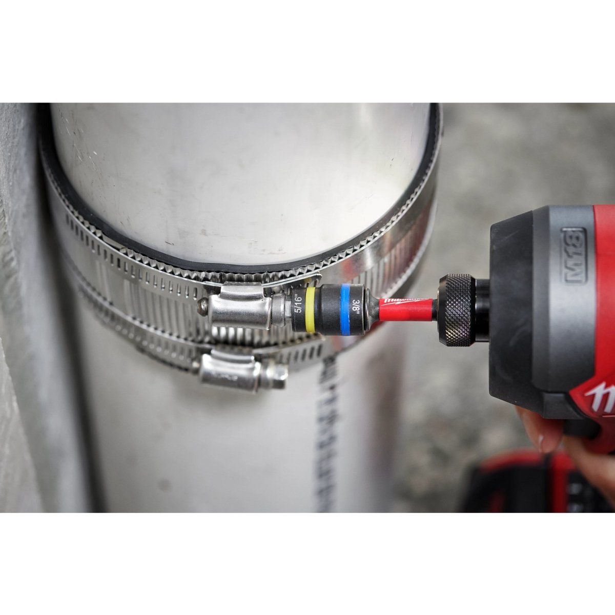 2PC SHOCKWAVE™ Impact Duty QUIK - CLEAR™ 2 - in - 1 Magnetic Nut Driver Set - AAA Industrial Supply
