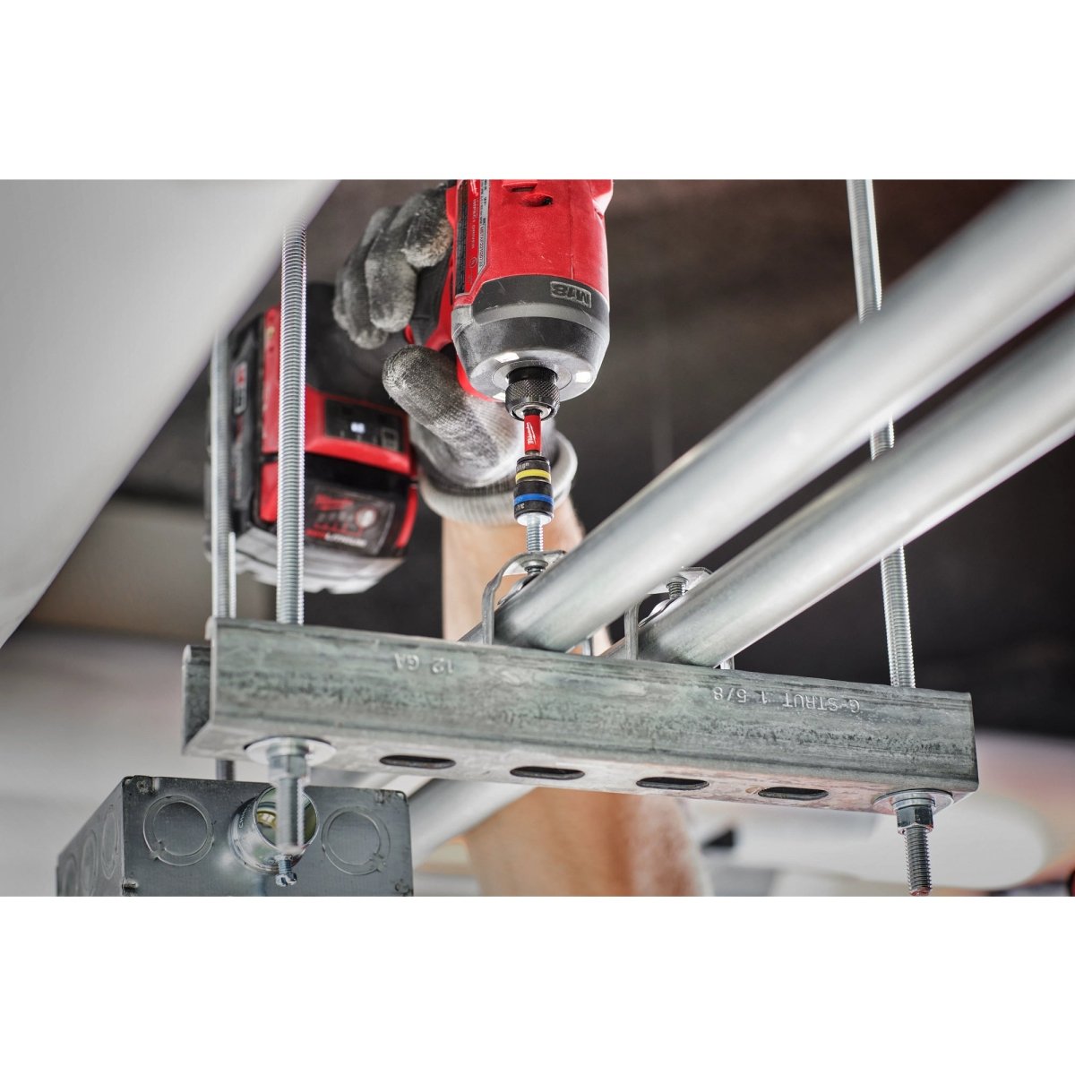 2PC SHOCKWAVE™ Impact Duty QUIK - CLEAR™ 2 - in - 1 Magnetic Nut Driver Set - AAA Industrial Supply