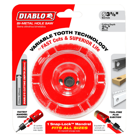 3 - 1/2" Bi - Metal Hole Saw - AAA Industrial Supply