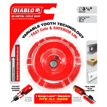 3 - 1/4" Bi - Metal Hole Saw - AAA Industrial Supply