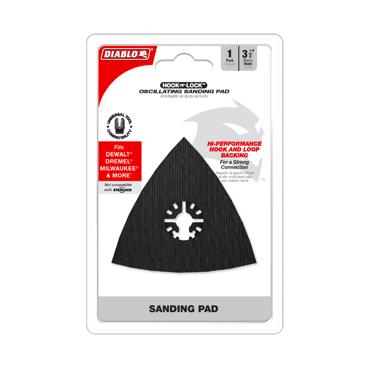 3 - 1/8" Universal Fit Oscillating Sanding Pad - AAA Industrial Supply