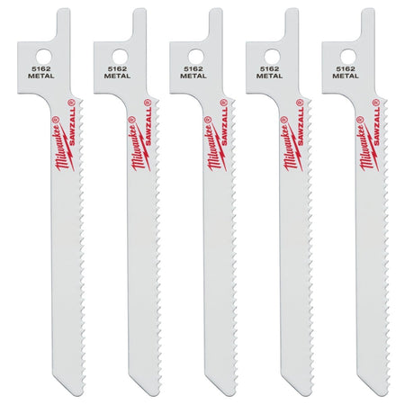 3 - 5/8" 14 TPI SAWZALL® Blade for Metal Scroll (5 PK) - AAA Industrial Supply