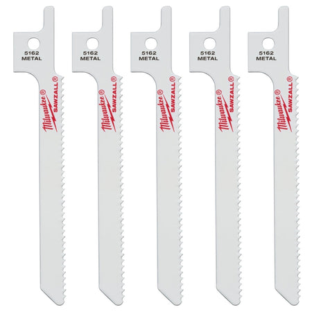 3 - 5/8" 14 TPI SAWZALL® Blade for Metal Scroll (5 PK) - AAA Industrial Supply