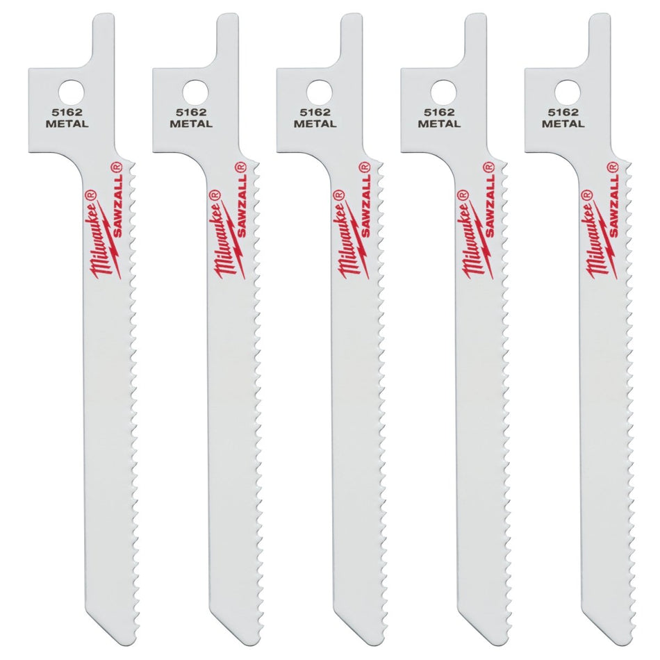 3 - 5/8" 14 TPI SAWZALL® Blade for Metal Scroll (5 PK) - AAA Industrial Supply