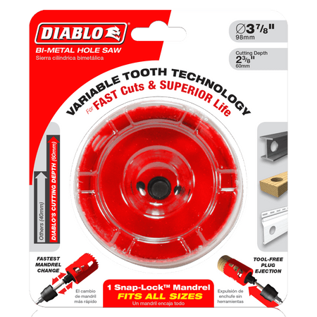 3 - 7/8" Bi - Metal Hole Saw - AAA Industrial Supply