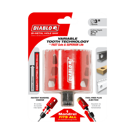 3" Bi - Metal Hole Saw - AAA Industrial Supply