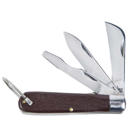 3 Blade Pocket Knife with Screwdriver - AAA Industrial Supply