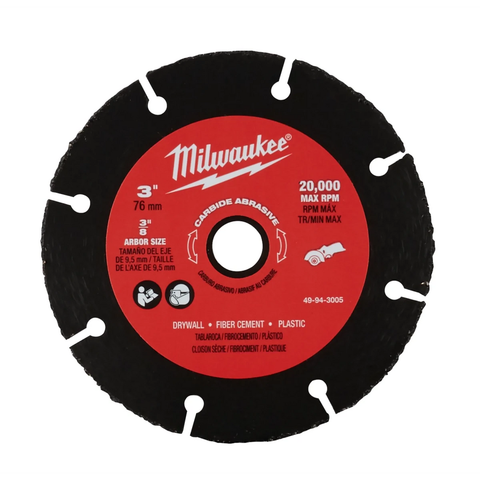 3" Carbide Abrasive Blade - AAA Industrial Supply