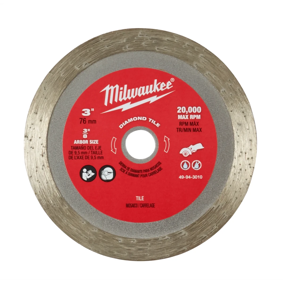3" Diamond Tile Blade - AAA Industrial Supply