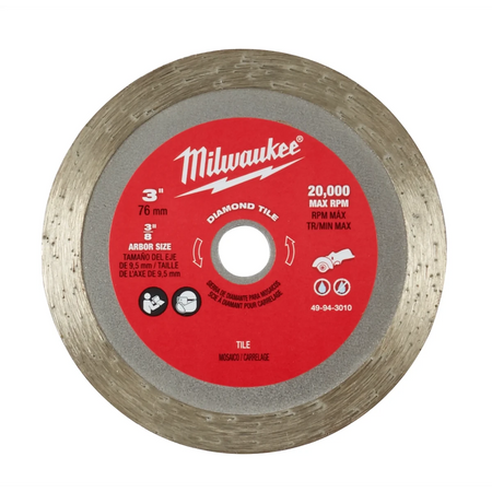 3" Diamond Tile Blade - AAA Industrial Supply