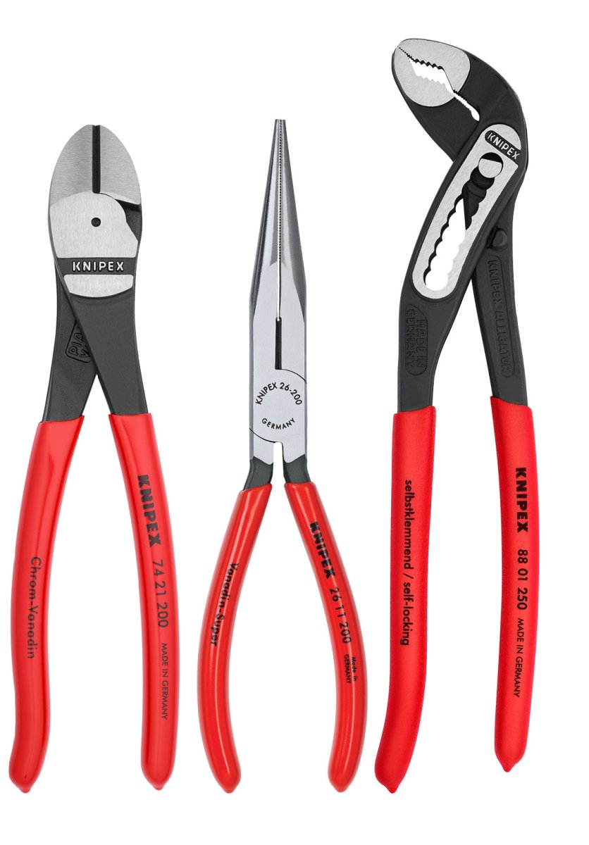 3 Pc Universal Pliers Set with Alligator® Pliers - AAA Industrial Supply