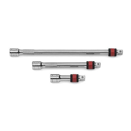3 Piece 1/4" Drive Locking Extension Set 2", 3" & 6" - AAA Industrial Supply
