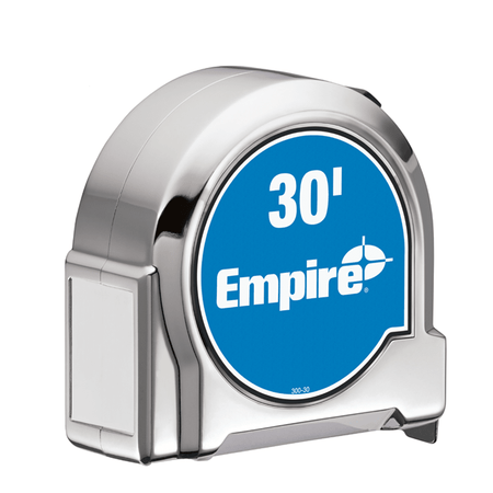30' EMPIRE CHROME TAPE MEAS - AAA Industrial Supply