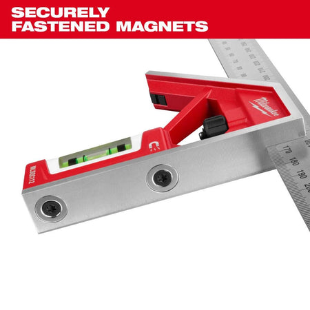 300mm Magnetic Combination Square - AAA Industrial Supply