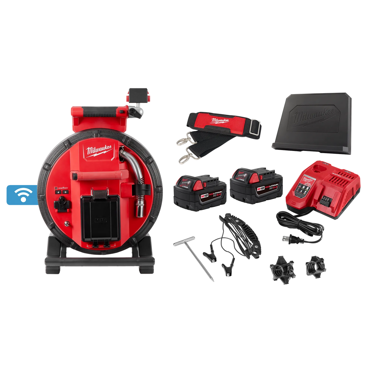 Milwaukee M18™ 100’ Flexible Modular Pipeline Inspection System