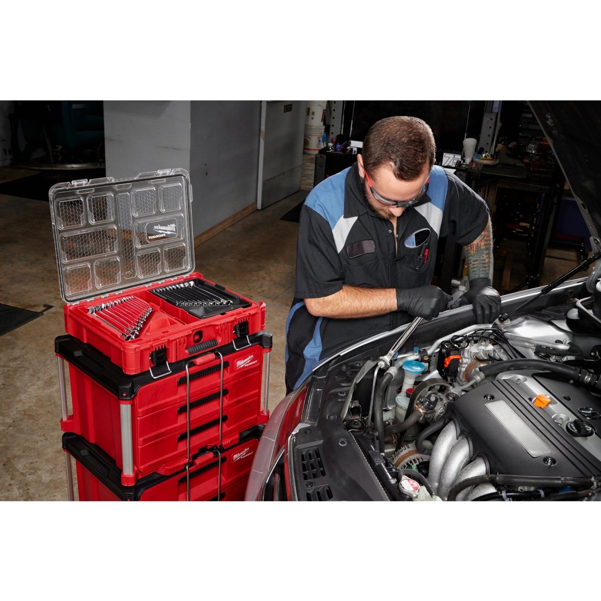 30pc Metric & SAE Combination Wrench Set with PACKOUT™ Organizer - AAA Industrial Supply